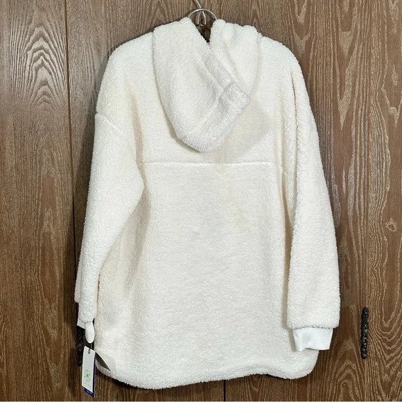 Gaiam NWT Women's Sweater Hoodie XXL Cozy Soft Long Sleeve Hooded Sweater Jacket - Picture 9 of 11